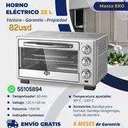 Horno Eléctrico 22L - Img 54607921