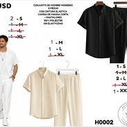 CONJUNTO DE HOMBRE MODERNO 2 PIEZAS - Img 56460820