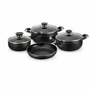SET DE OLLAS ANTIADHERENTES PARA INDUCCIÓN (7 PIEZAS) ROYAL - Img 55547037