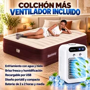 COLCHÓN PREMIUM BESTWAY + ENFRIADOR RECARGABLE 🤩 - Img 58438133