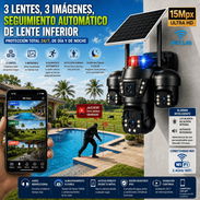 Camara solar d 3 lentes/ 15Mpx/ Wifi - Img 55784030