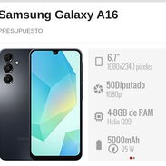 Samsung A16, 4/128, nuevo, sellado, con cargador y garantía - Img 49224418
