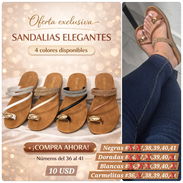 Sandalias con estilo casual y elegante - Img 57389646