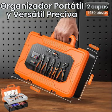 Kit de Crimpado de Virolas y Pelacables con 1450 Piezas - 5/5