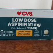 Aspirina 81 mg - Contiene 120 pastillas ($1800) - Img 56947961