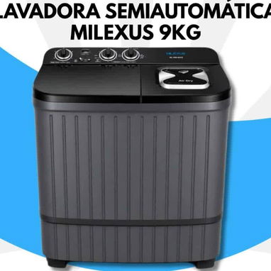 Lavadora semiautomática Milexus (9kg) - 2/2