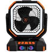 VENTILADOR RECARGABLE PORTÁTIL F22 CON LUZ LED 40000mAh - Img 56970782