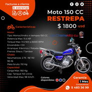 🚨 MOVILIDAD 🚨 MOTO RESTREPA 150CC..DAMOS FACTURA Y GARANTÍA. 100% LISTA PARA INSCRIBIR. 54833699 - Img 54140930