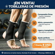 TOBILLERA DE PRESION A LA VENTA . TENGO MENSAJERIA POR UN COSTO EXTRA A VARIOS MUNICIPIOS DE LA HABANA - Img 57965840