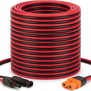 Cables Solares Originales XT60i y XT60 / ECOFLOW DELTA 2 Y 3 CLASSIC/ TOMAS 20A/PANEL SOLAR 575W/VENTILADOR F22 - 4/10