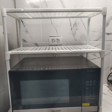Estante organizador para microondas y otras funciones (uhf) - Img 110518572