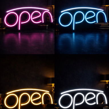 Cartel open personalizado - 2/2