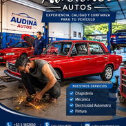 Audina Autos. Taller automotriz con servicios de electricidad, mecánica, chapistería, clima y pintura - Img 56112478