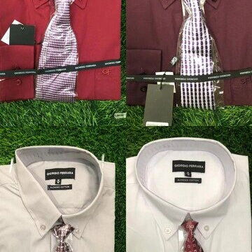 ¿Te casas, te graduas, tu trabajo lleva formalidad: aquí camisas de mangas largas y corbatas para hombres. 📞56249037 - Img 120684617