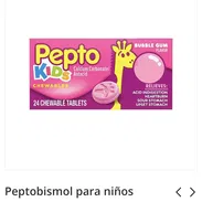 Peptobismol kids para niños masticables 15usd - Img 54662214