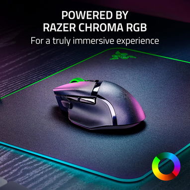 🖱️ Mouse Gaming Razer Basilisk V3 X HyperSpeed Inalambrico 18K DPI 9 Botones RGB Bateria 535H Envio*+Garantia** - Img 101954409