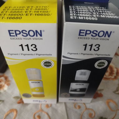 Tinta para Epson Ecotank 113 impresoras Et y otras - Img 123888381