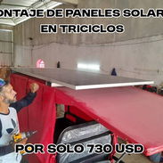 💥💥💥MONTAJE DE PANEL SOLAR EN TRICICLOS POR SOLO 730 USD💸, DISEÑADO PARA BRINDARTE EFICIENCIA, AHORRO Y AUTONOMÍA - Img 56315478