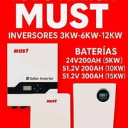 Baterias y inversores para kit de panel solar - Img 55808686