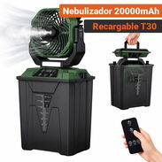 Ventilador Recargable T30 Nebulizador 3D ARC 20000mAh - Img 56636789