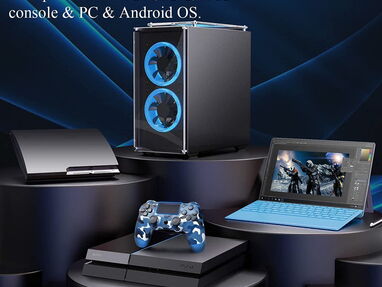 Mando para PC ,Controlador de PS4 azul camuflaje Inalambrico Con tegnologia Bluetooth  40$ - Img 35466849