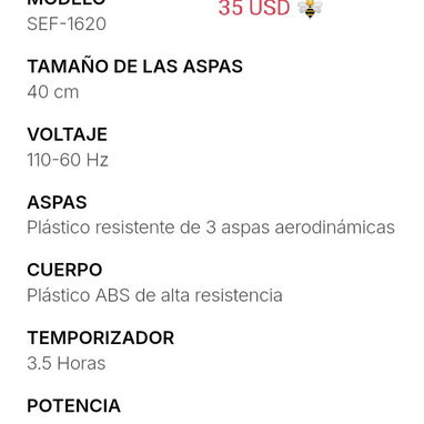 Ventilador de pared - Img 121534584