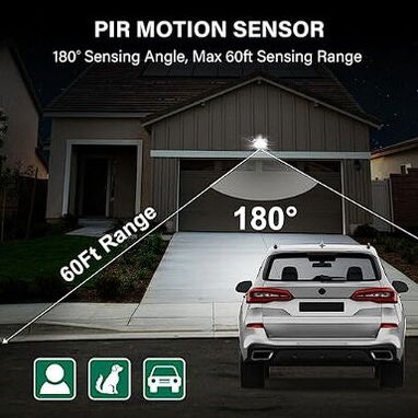 🔌 Protege tu casa o negocio! Sensores de Movimiento PIR 180° TREEWELL con Célula Fotosensible - Img 111588681