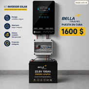 ⚡ Kit Inversor Solar Bella Travel – Puesta en Cuba - Img 57333552