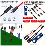 🔌 Conectores MC4 en Y – 2 Pares + Llave – 27 USD ¡Mejores precios y calidad conmigo! - Img 57122785