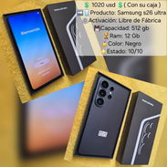 SAMSUNG GALAXI S26 ULTRA dual sim con su caja IMPECABLE venta o cambio x móvil menor y vuelto - Img 56574007