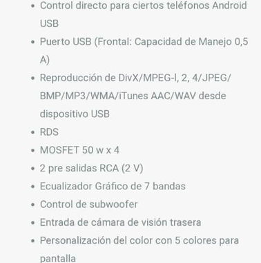 Reproductor de Video Pantalla Táctil y Androide para Autos PIONEER 💥1 MES de garantía ❗ Mensajería Disponible - Img 84495516