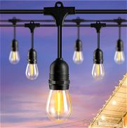 Cadena de luces LED decorativas para exteriores e interior - Img 45919897