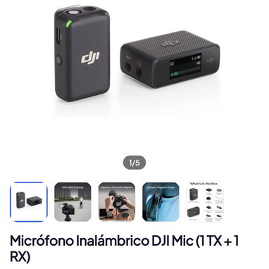 Micrófono Inalámbrico DJI Mic (1 TX + 1 RX) - 6/6