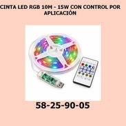 CINTA LED RGB 10M - 15W CON CONTROL POR APLICACIÓN - Img 55728807