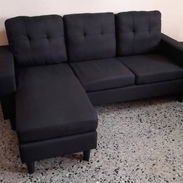🚧 SOFÁ 🛋️ COLOR BLACK Y BROWN 🚧 - Img 54405335