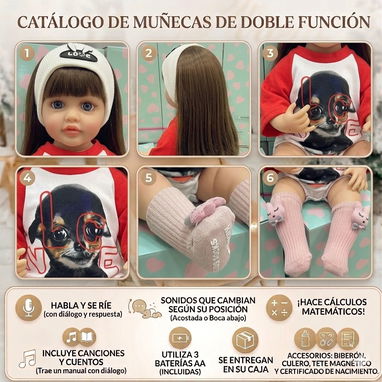 Muñecas realistas doble funcion - Img 125230159