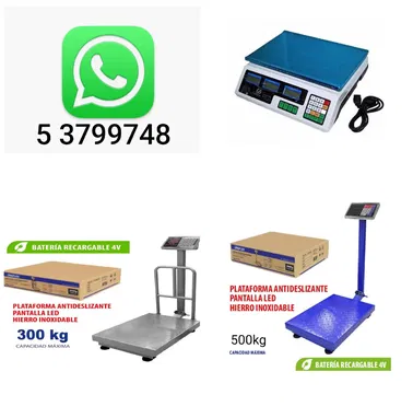 Nuevas en caja ✅PESA DIGITAL/ BASCULA ELECTRONICA 40KG/ 500KG/ 300KG /5Kg PESA DE 5KG✅ 53799748 - Img 94443164