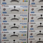 Lámpara inteligente con ventilador de techo 6 Velocidades tiene Bluetooth 3tipo de luz 1mes de garantía Mensajería por - Img 55512719