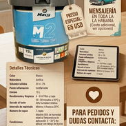 Pintura Mate M-2 Macy Color Blanco 15 litros - Img 55352348