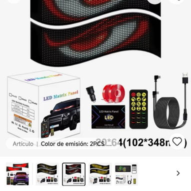 Luces Ojos de Diablo RGB - 4/5