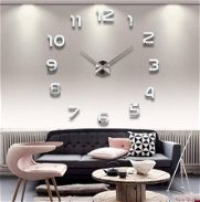 Reloj grande de pared regulable hasta 120cm , 3D, exelente para decorar - Img 46071897