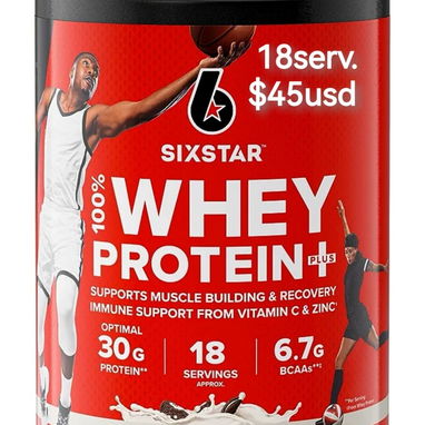40usd Whey Protein SIX STAR (PLUS) 30gr de proteína 56799461 - Img 59366900