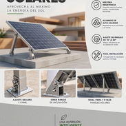 Bases originales para paneles solares - Img 58059917