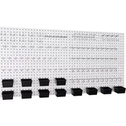 Kit de Paneles Pegboard con Ganchos y Contenedores - Img 57691477