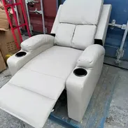 SILLON RECLINABLE DE ALTO CONFORT  / VARIAS POSICIONES  / MUY COMODOS / NUEVOS / OROGINALES / - Img 53449442