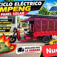 Triciclos Eléctricos JINPENG con panel solar B - Img 58313417