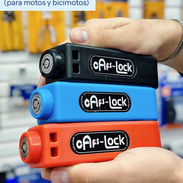 Candado antirrobo para motos, bicimoto y triciclos - Img 54334028