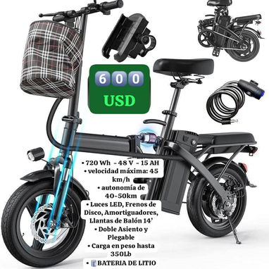 Moto 150cc y bicicleta electrica plegable - Img 122227948