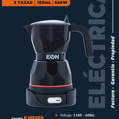 cafeteras eléctricas de 3 tazas. Nuevas con garantía - Img 115996977