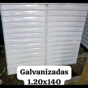 Bentanas dobles galbanizadas pintadas en blanco de percianas de 1.20 x 1.40 maxima calidad - Img 54024780